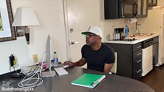 Raven Swallows Naughty Petite Slut Loves Anal with Huge Black Cock