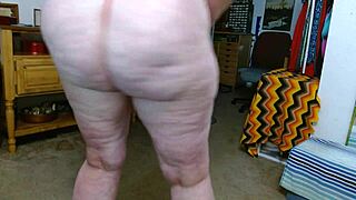 this video shows a parade of mature women spreading their asses in short thongs and g-strings, teasing topless with natural tits and panties