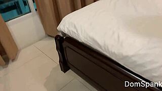 Petite French Girlfriend Gets Mouth Fucked and Spanked in Full Premium Video