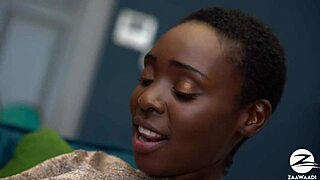 beautiful african hotwife zaawaadi hooks up with european guy for passionate interracial fucking with deepthroat and tight pussy riding