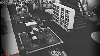 why is this wife cheating and fucking a stranger at the library on cam?