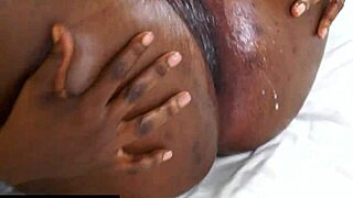 Naija cowboy pounded my fat ebony ass in doggystyle like never before. Squirting orgasm hit hard from that big black cock ride.