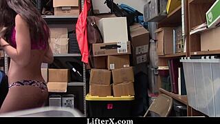 i caught this teen suspect hiding stuff, so i had to handle the situation firmly in the office