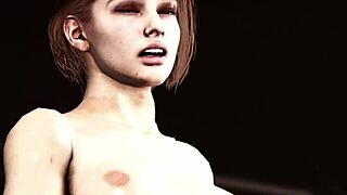 Jill and Claire share intimate lesbian moments