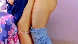 Horny Mexican Students Fuck Passionately In Living Room Without Condoms Or Privacy