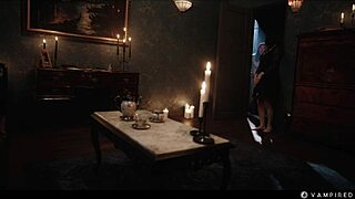 japanese asian vampire sex turns big tits babe rikako into lesbian demon with leana! 😈👻 big tits, scissoring, face sitting vibes