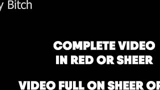 Am I really such a naughty slut in this full video?