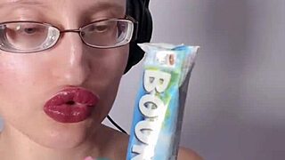 The sissyboy casually underwent a full transformation into a bimbo during the femdom session.