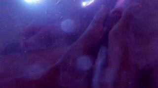 Whoa, check out this wild footjob action with a massive cock getting all the attention!