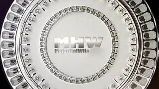 Lexi Love the hot blonde got her pussy banged doggystyle by Rome Major