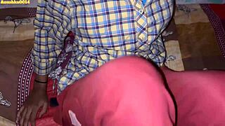 desi indian village girl feels so horny getting fucked late night in tight jeans outdoors