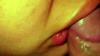 Dominican BBW Sucks Cum Out Passionately