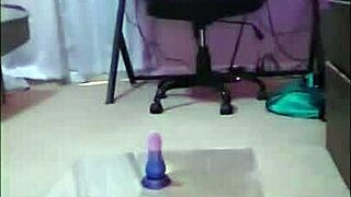 Oh damn, watch this needy chubby femboy take massive bad dragon dildos deep in ass for first time!