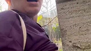 She ventures into the forest for a kinky easter adventure filled with bdsm humiliation and intense public orgasms.