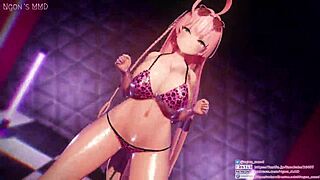 Oh man I can't believe how those big tits and ass feel when I shake my hips in this dynamic dance by Ngon