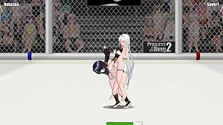 Intense Emotions in Princess of the Ring 2 Natasha vs Sayuri Fight