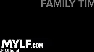 Stepmom and Stepsister Seduction! A Young Man's Dream with Two Hot Women at His Mercy!