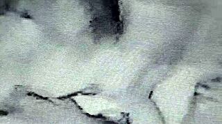 Oh man, this horny housewife totally loves handling two at once