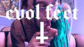 oh god, start your morning right by sucking on my sexy latina toes while i dominate you