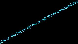 Hey, check out how this tongue dives deep into Roselialuve's curvy assets on Sheer.com!