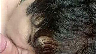 Hey, check out this slutty French maid sucking queues like a pro! 😈🍆💦