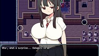 I got stuck in this strange and bizarre place with a girl, facing cold challenges like in katagiri-san is very cold - part 1.