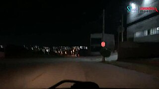 dogging with the cuckold and a friend we almost got caught in public outdoor action