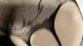 What if my wife's curvy friend finally gives in to passionate POV fucking and cumshot?