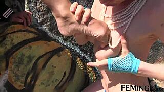 Blonde Lesbian Enjoys Pussy Licking and Fingering Her Girlfriend in 4K