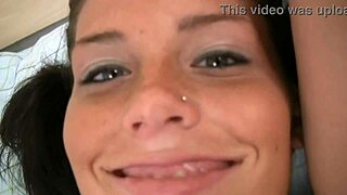 Will this dark-haired slut enjoy fingering her tight pussy during porn casting session?