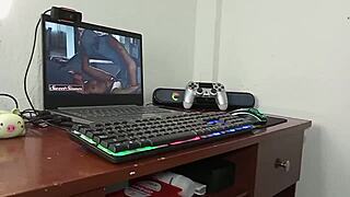 i catch my friend masturbating in roleplay and suck him off with deep blowjob in public outdoor fun