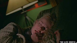 Stunning Blonde Soaks In Sweat Masturbating To Explosive Orgasm