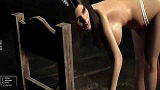 i lets play the stripped backlash game in part 5 with hot blowjob and cumshot action