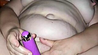 Why does this vibrater make your big ass milf cum so hard on those nipples?