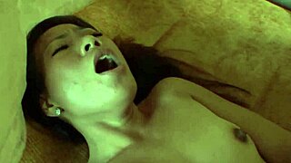 Oh wow, this asian super slut with small tits gets her cunt drilled hard by massive bbc action