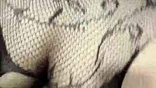 What if my wife's curvy friend finally gives in to passionate POV fucking and cumshot?