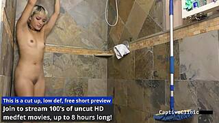 Are you ready to see me taken and humiliated as a tanned nurse with gloves and vibrator in this gaping hospital scene?