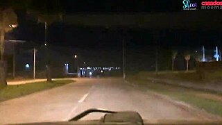 dogging with the cuckold and a friend we almost got caught in public outdoor action