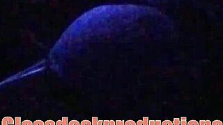 black-light secret model interview on sofa behind the scenes