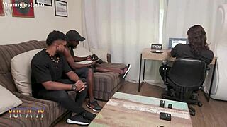 Sensual Milf Lara Alves Takes On Three Monster Cocks 😈