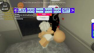 Hey slut, you ready for this big cock to fuck you hard on Roblox?