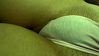 Chubby Latina Slut's Cameltoe Close-Up