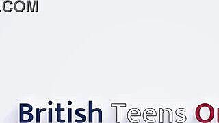 Can These Two British Students Race To Orgasm In Uniforms With Toys And Panties Flashing?