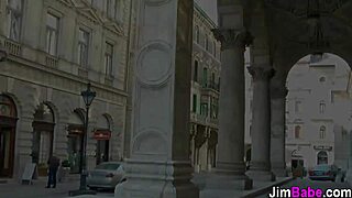 hey that euro teen is really going down on the old guy's big cock