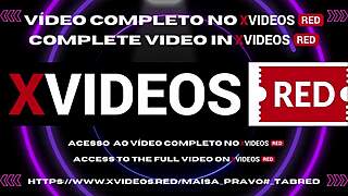 Maisa pravo in cosplay dominating submissive with anal play