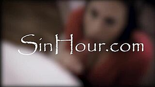 Fantasy glasses teen Leana Lovings and Parker Ambrose dive into bold taboo sex