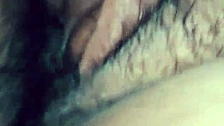 Wet pussy Indian girl experiences intense hard fucking in a passionate quickie with chubby curves and natural tits.