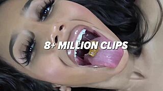 I love when Megan and Milly worship my feet and sensually lick my belly button in hot lesbian play