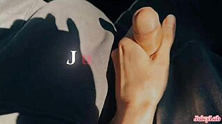 Stepsis Jerked My Cock While I'm Driving And It Felt So Intense And Thrilling With Her Sensual Touch