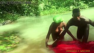 Ebony African wife gets deepthroated by monster cock pastor in shaved pussy creampie full movie 🔥🍆